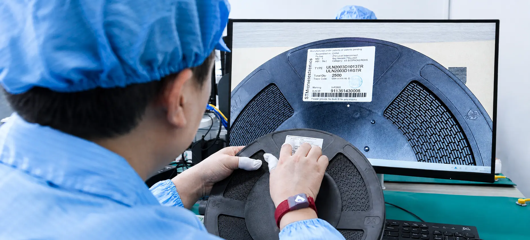Source and traceability verification for electronic components