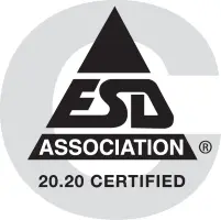 ESD Association 20.20 Certified