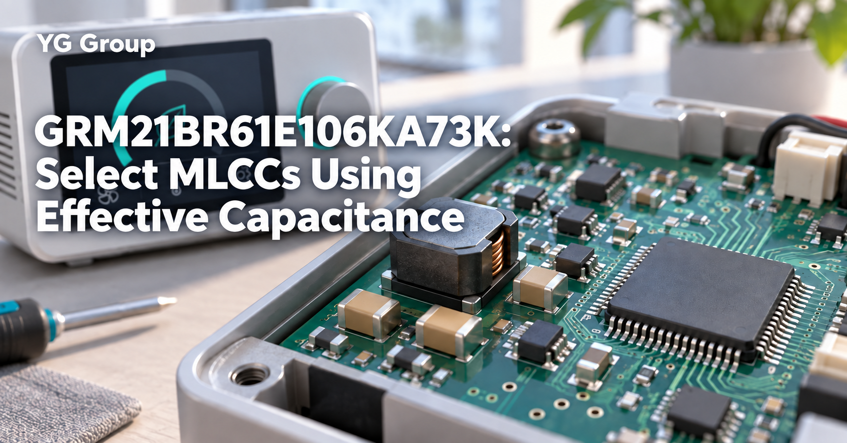 GRM21BR61E106KA73K: Effective Capacitance Selection