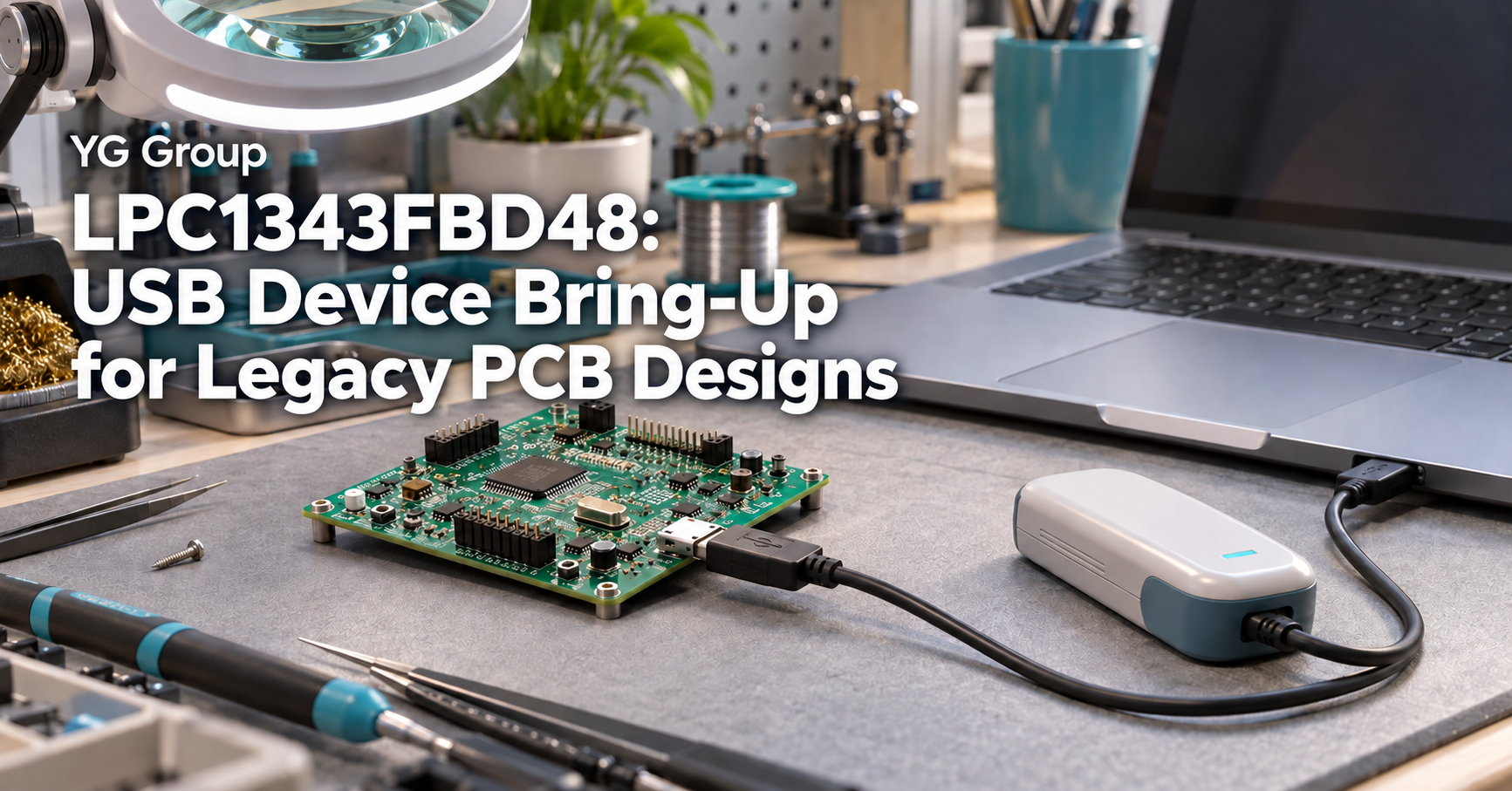 LPC1343FBD48: USB Bring-Up for Legacy PCB Maintenance