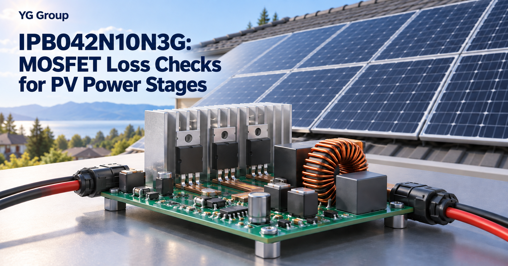 IPB042N10N3G: MOSFET Loss Checks for PV Power Stages