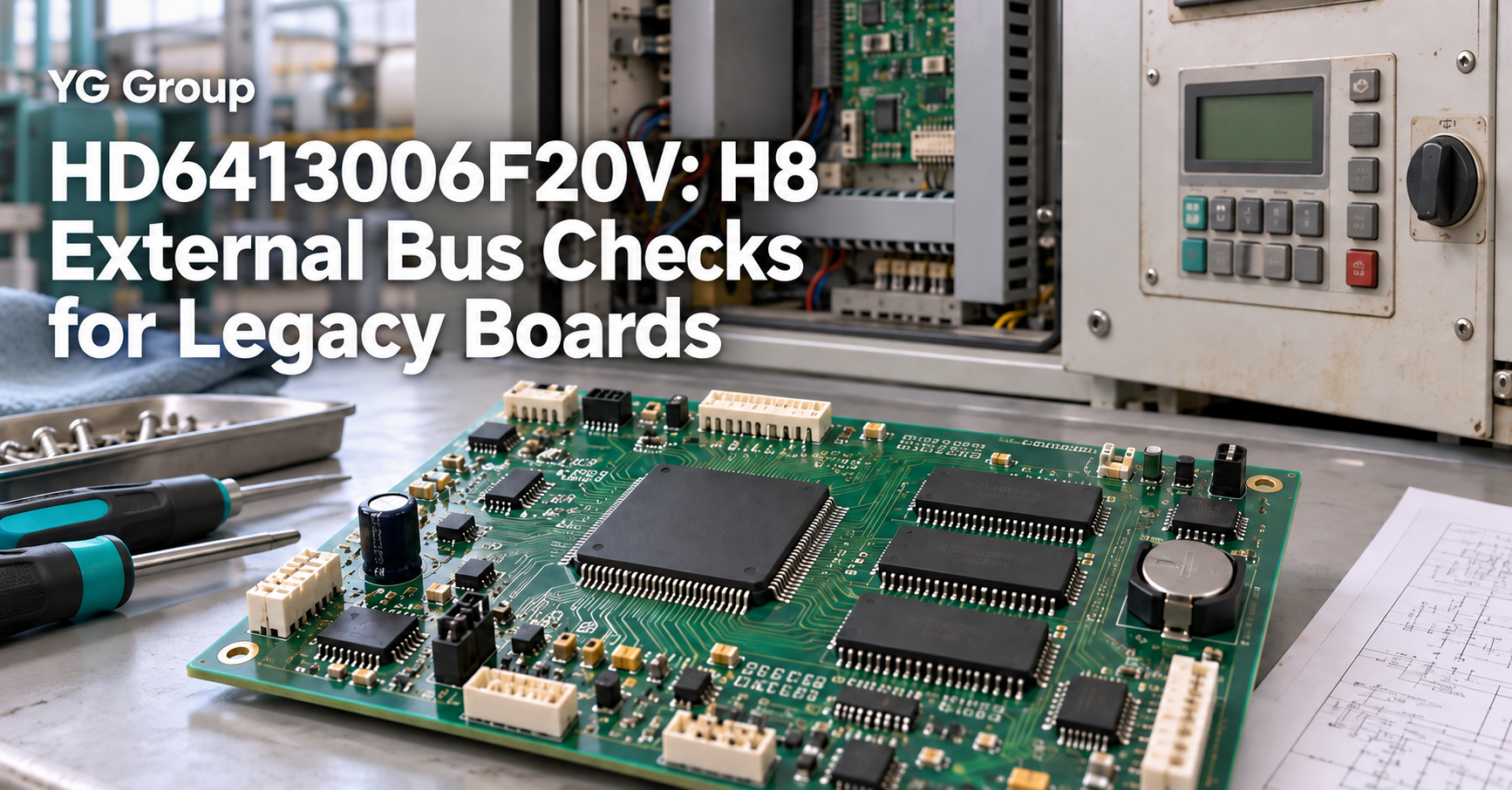 HD6413006F20V: H8 External Bus Checks for Legacy Boards