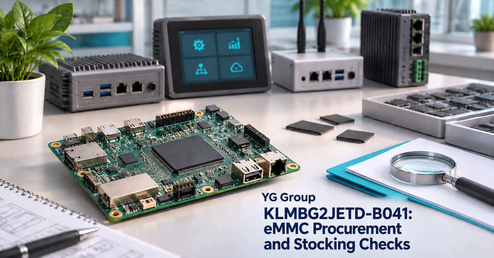 KLMBG2JETD-B041: eMMC Procurement and Stocking Checks