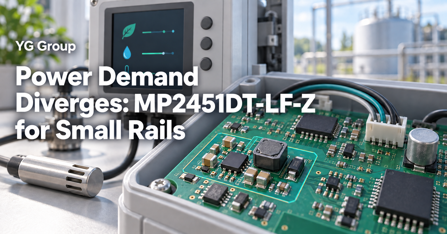 Power Demand Diverges: MP2451DT-LF-Z for Small Rails