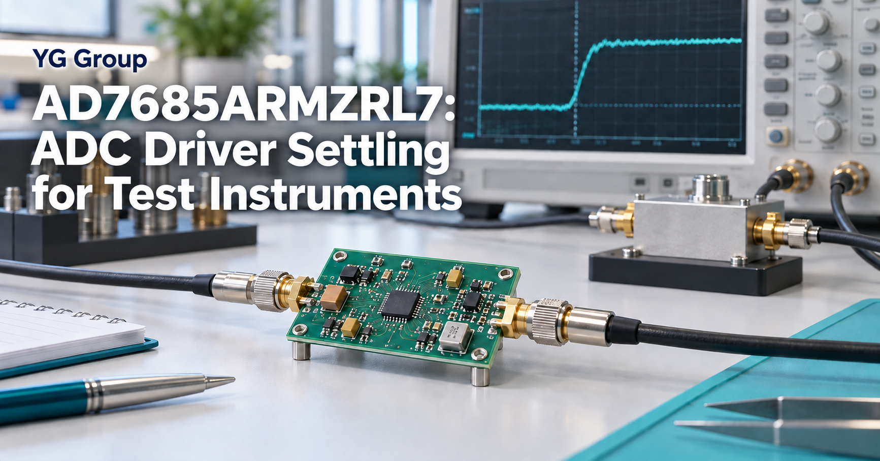 AD7685ARMZRL7: Driver Settling for Test Instruments