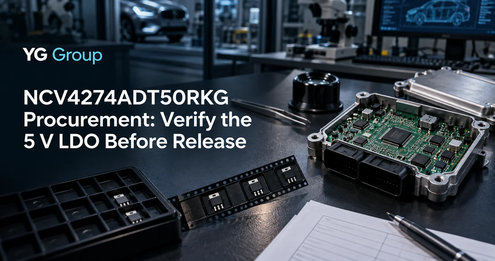 NCV4274ADT50RKG: 5 V LDO Procurement and Release Checks