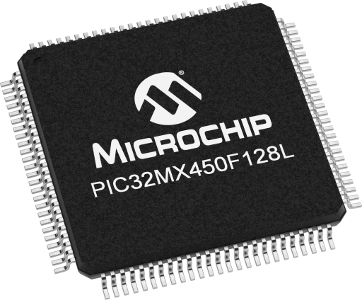 PIC32MX450F128L-V/PT