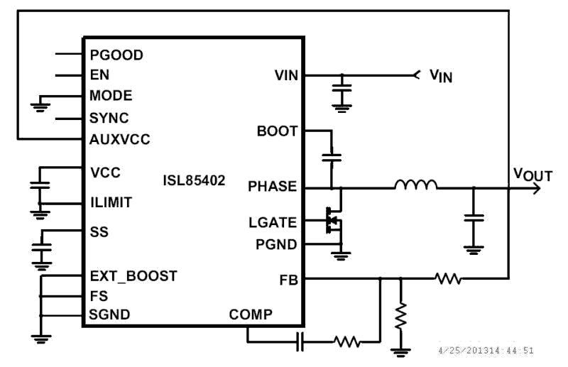 ISL85402IRZ-T7A