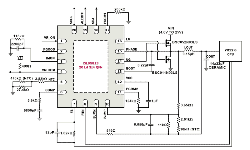 ISL95813IRZ-T
